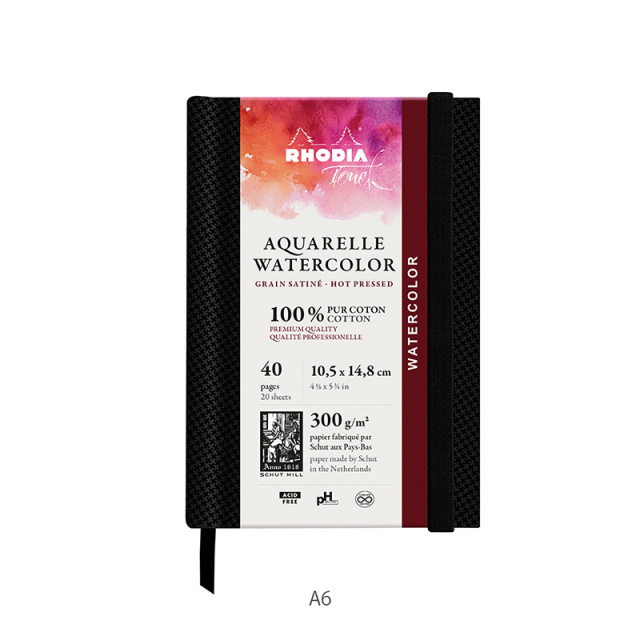 RHODIA Touch ロディアタッチ ウォーターカラーブック 細目