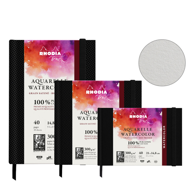 RHODIA Touch ロディアタッチ ウォーターカラーブック 細目