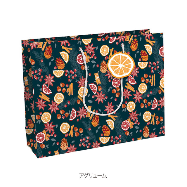 クリスマスペーパーバッグ Lサイズ クオバディス・ジャパン オンライン