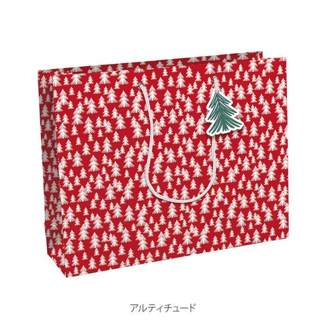クリスマスペーパーバッグ Lサイズ クオバディス・ジャパン オンライン
