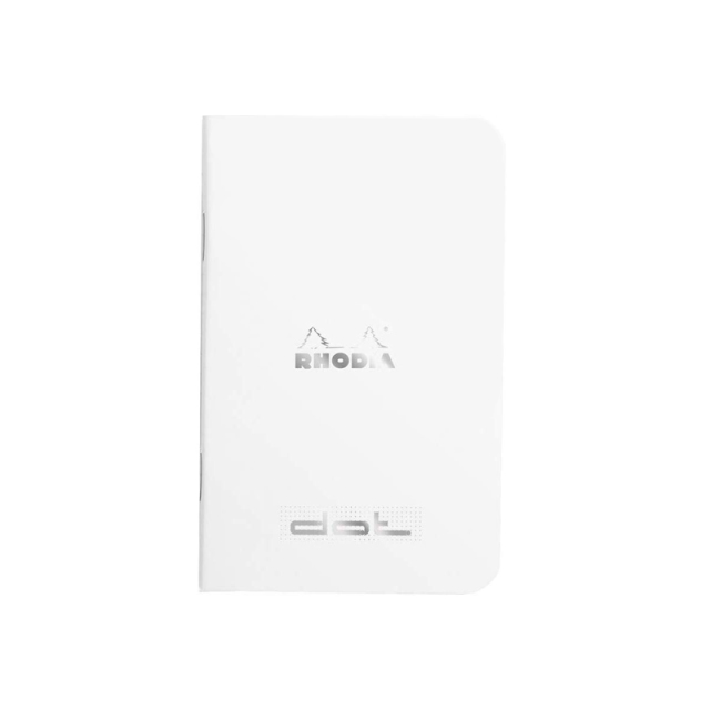 ロディア ホチキス留めノート ミニ 7.5x12cm ドット方眼 クオバディス
