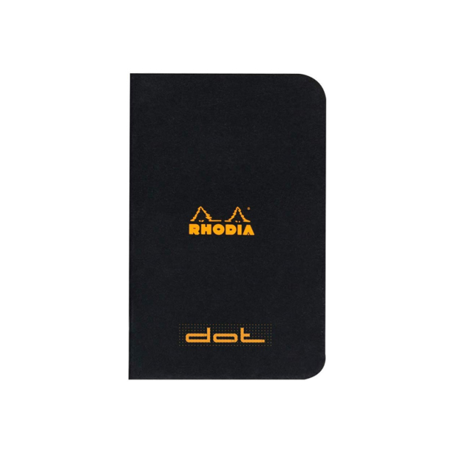 ロディア ホチキス留めノート ミニ 7.5x12cm ドット方眼 クオバディス