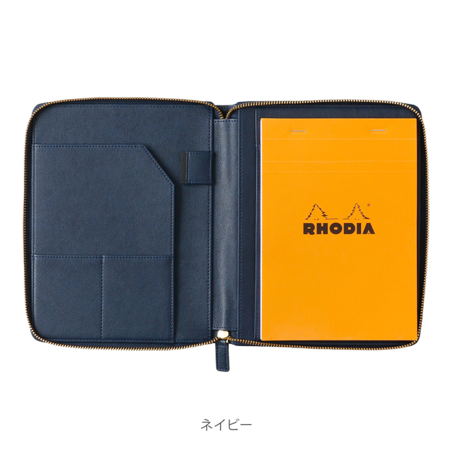 ロディア PU ラウンドジップケース No.16 クオバディス・ジャパン