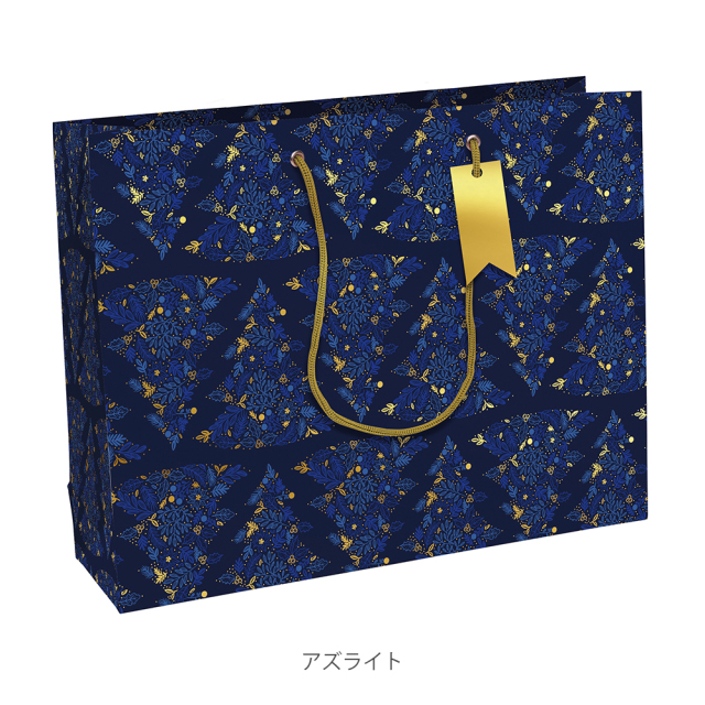 クリスマスペーパーバッグ　Lサイズ