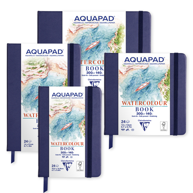 AQUAPAD アクアパッド ハードカバーブック