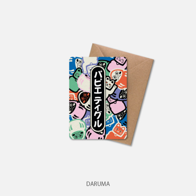 グリーティングカード A6 CARD JAPAN INSPIRED クオバディス・ジャパン