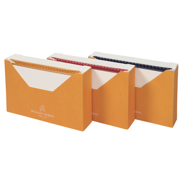 JACQUES HERBIN カード封筒セット(15枚入り) 9x14cm 【SS-エルバン