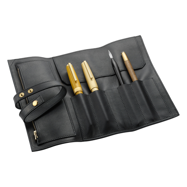 エルバン【公式通販】JACQUES HERBIN ロールペンケース／1670年創業の  