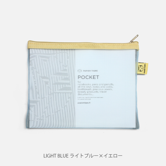 メッシュポーチ Mサイズ POCKET