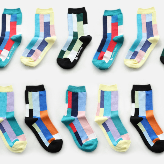 【公式ショップ限定】Tabio×PAPIER TIGRE コラボソックス