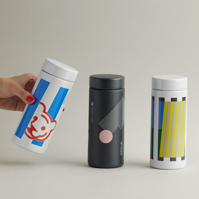 公式ショップ限定】タイガー魔法瓶×PAPIER TIGRE コラボ ステンレスボトル