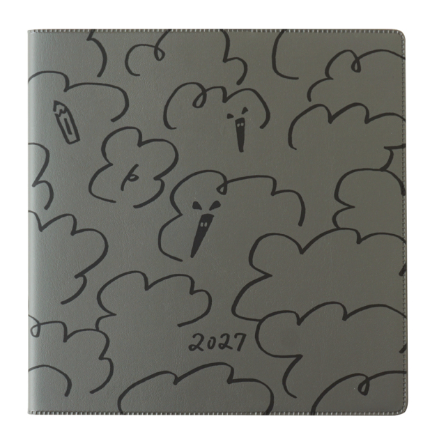 10月初旬販売【2027年1月始まり版】Carreplan カレプラン/ Yu NAGABA/ニューグレー