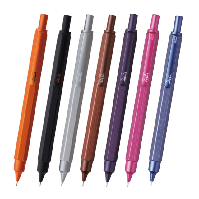 T*n様 RHODIA スクリプト メカニカルペンシル ボールポイントペン 5本 ロディア【公式通販】ロディア スクリプト メカニカルペンシル