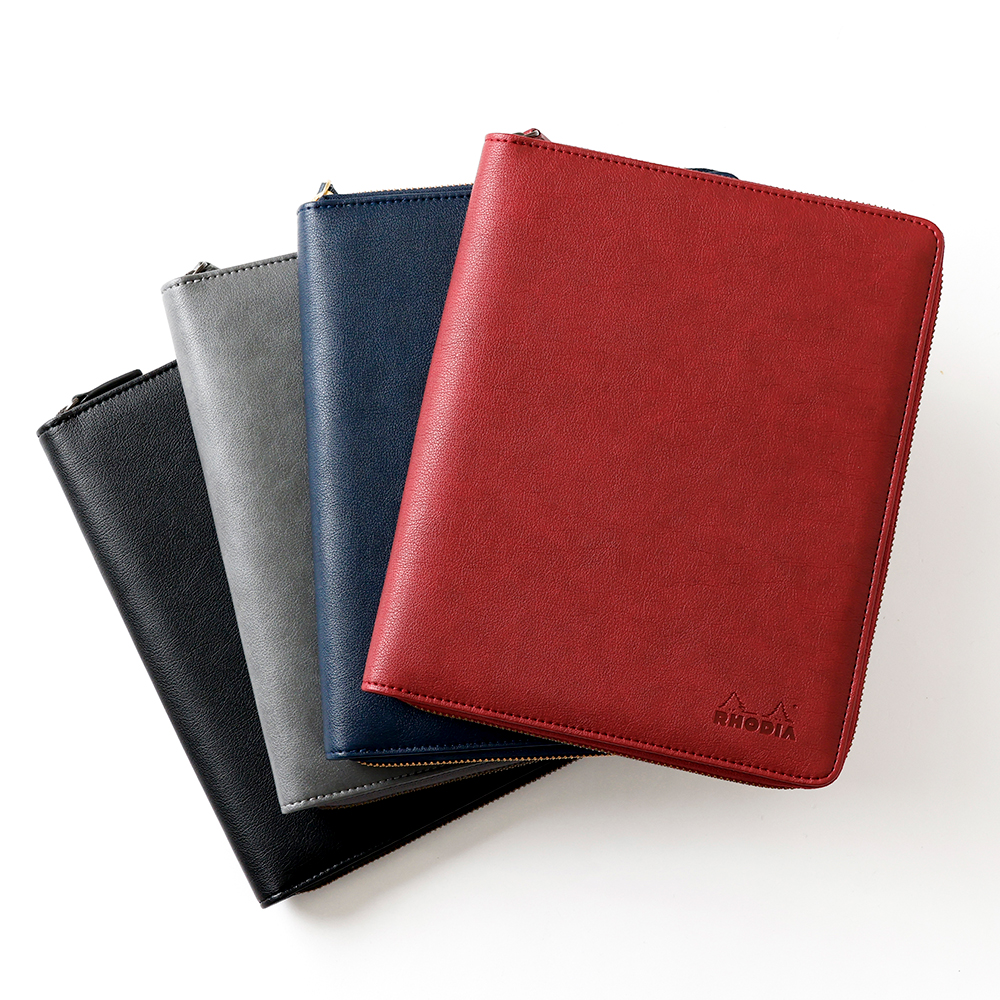 ロディア PU ラウンドジップケース No.16