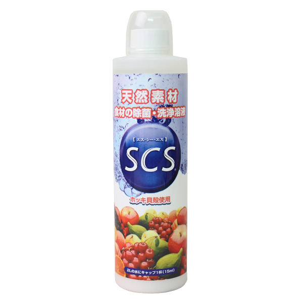 食材の除菌・洗浄溶液 SCS 300ml