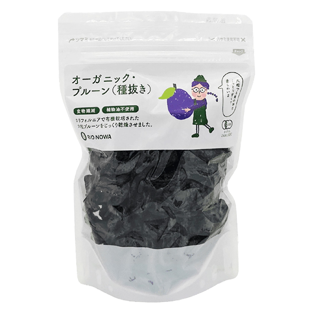 BIONOWA 有機プルーン（種抜き） 450g