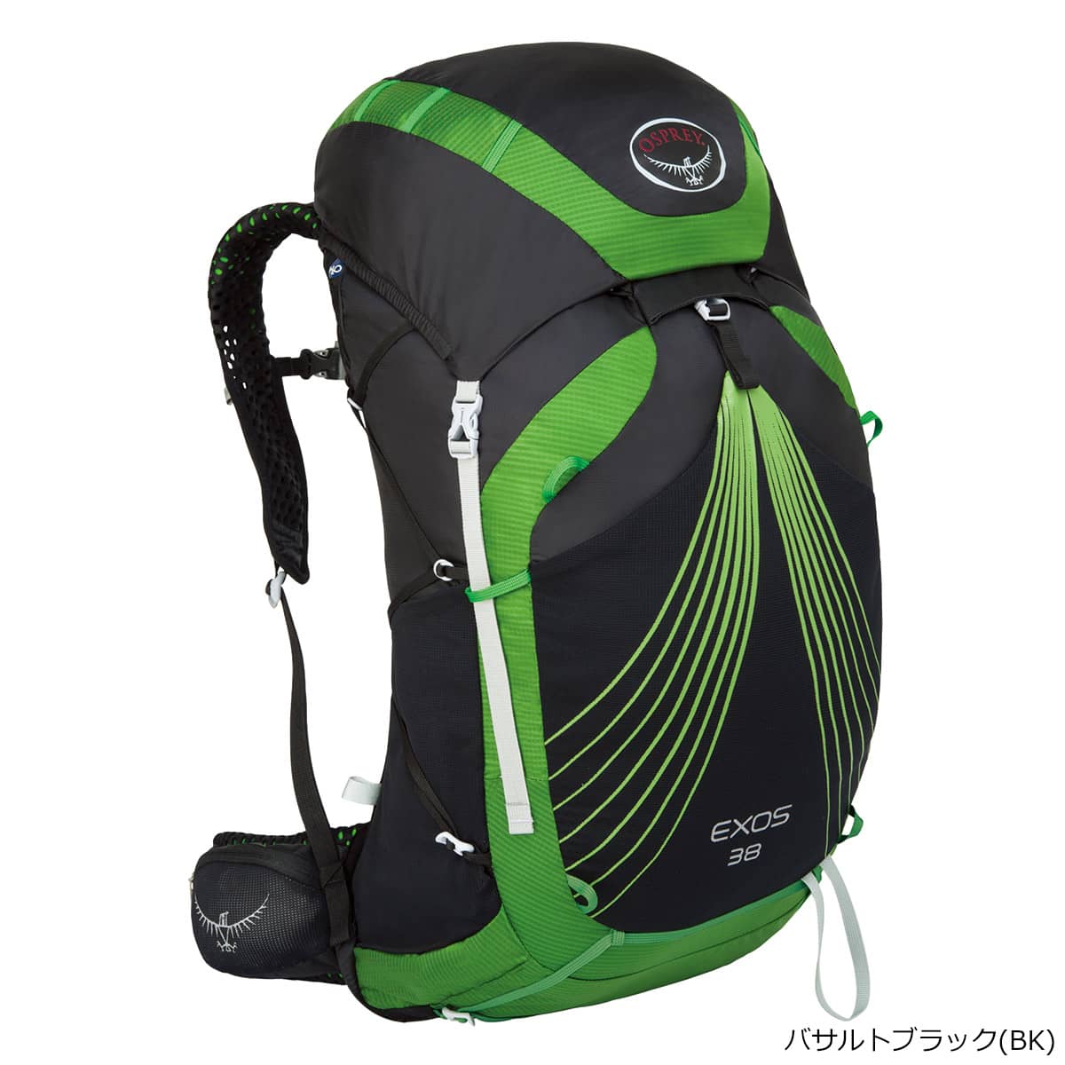 OSPREY(オスプレー) エクソス 38 OS50347 バサルトブラック