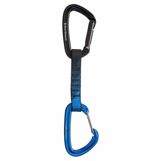 BlackDiamond(ブラックダイヤモンド) ポジワイヤー クイックドロー 12cm ブラック/ブルー BD10301