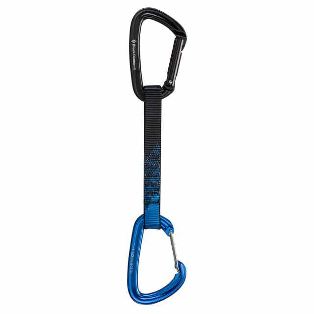 BlackDiamond(ブラックダイヤモンド) ポジワイヤー クイックドロー 18cm ブラック/ブルー BD10303