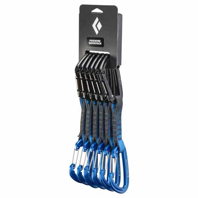 BlackDiamond(ブラックダイヤモンド) ポジワイヤー クイックパック ブラック/ブルー BD10428