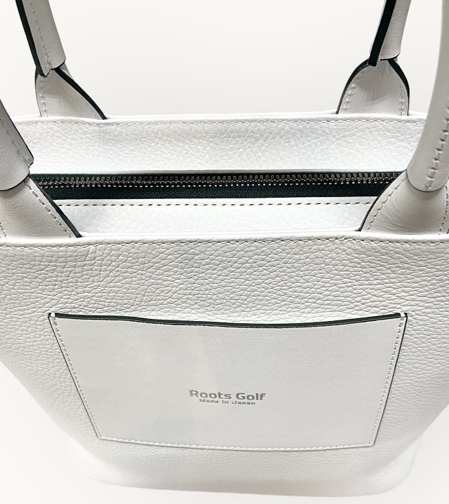 ルーツ カートバッグ ホワイトレザー｜ルーツゴルフオフィシャルショップ