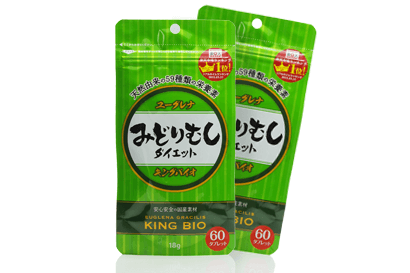 キングバイオ/みどりむしサプリメント (60粒) 5個セット【メール便発送・送料無料】