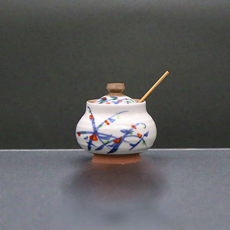 清水焼薬味入 むさしの