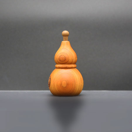 薬味を選べる　木の瓢箪