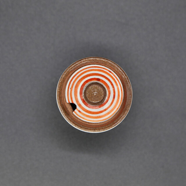 清水焼薬味入 京べに