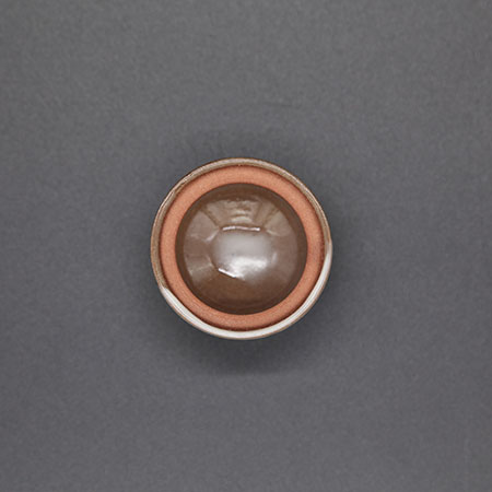 清水焼薬味入 桔梗