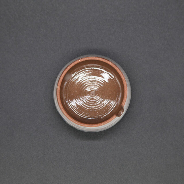 清水焼薬味入 桔梗の小