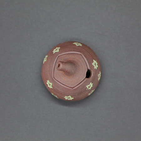 清水焼薬味入 焼〆もみじ