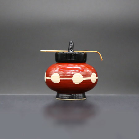 清水焼薬味入 提灯