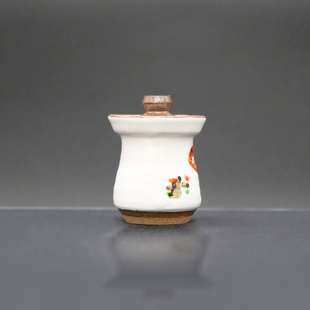 清水焼薬味入 長梅