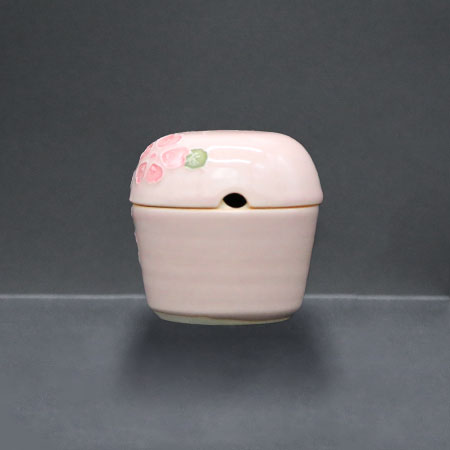 清水焼薬味入 フタモノ桜