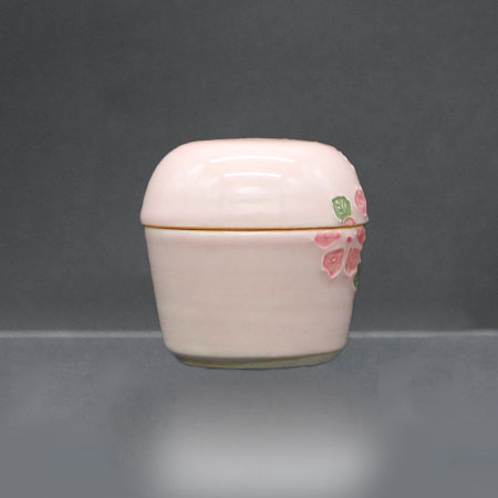 清水焼薬味入 フタモノ桜