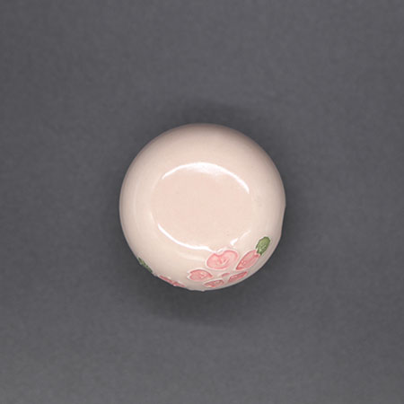 清水焼薬味入 フタモノ桜