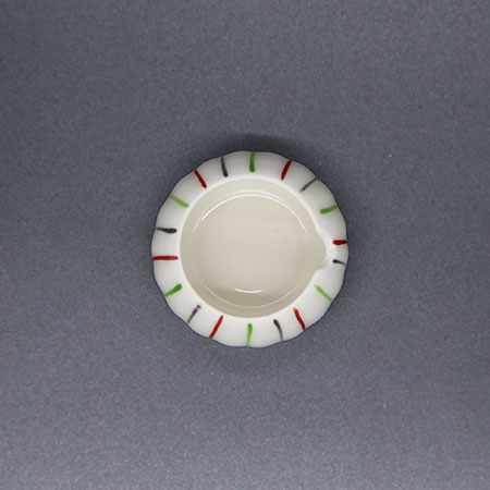 京焼薬味入 十草