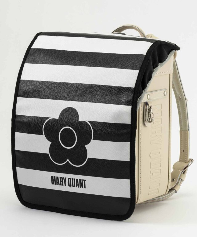 MARY QUANT(マリークヮント)ボーダーフラワーランドセルカバー