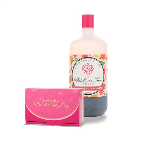 素敵な酵素 おまとめドリンク1本×パウダー1箱セット