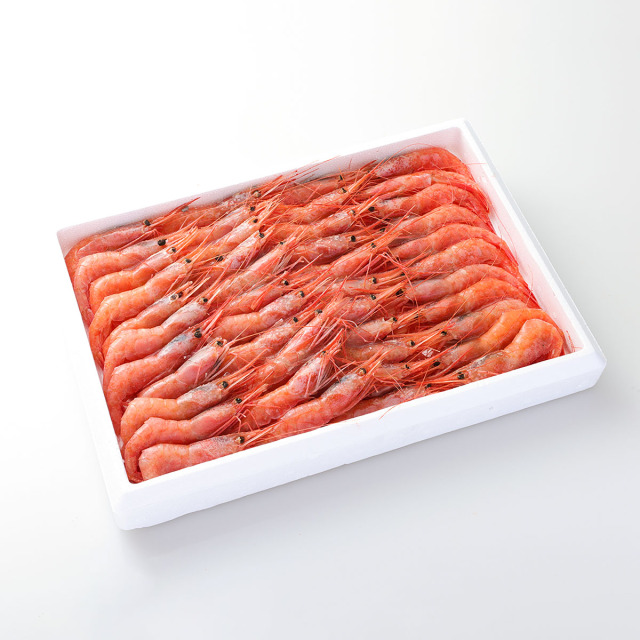 船凍甘エビ刺身