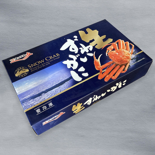 冷凍ガニ　ロシア産切ズワイカニ 3L3Kg 箱入り