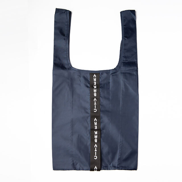 ふるさと納税 オリジナルエコバッグ <ネイビー> THE CITY BAKERY ONLINESHOP バッグ