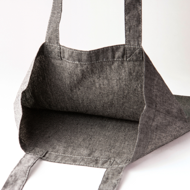 スクエアトートバッグ<女神> ブラック THE CITY BAKERY ONLINESHOP