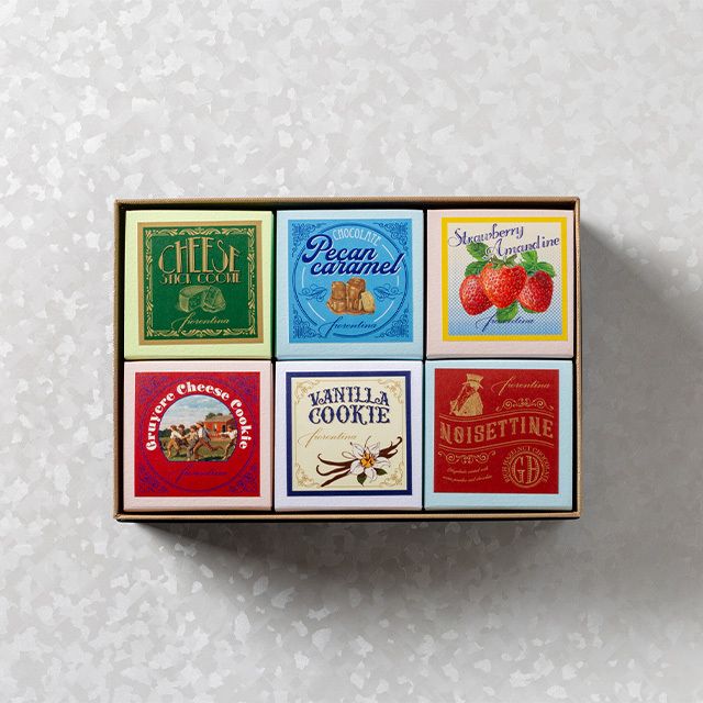 クッキーボックス6個入り（Aタイプ） / Cookie Box 6p (Selection A