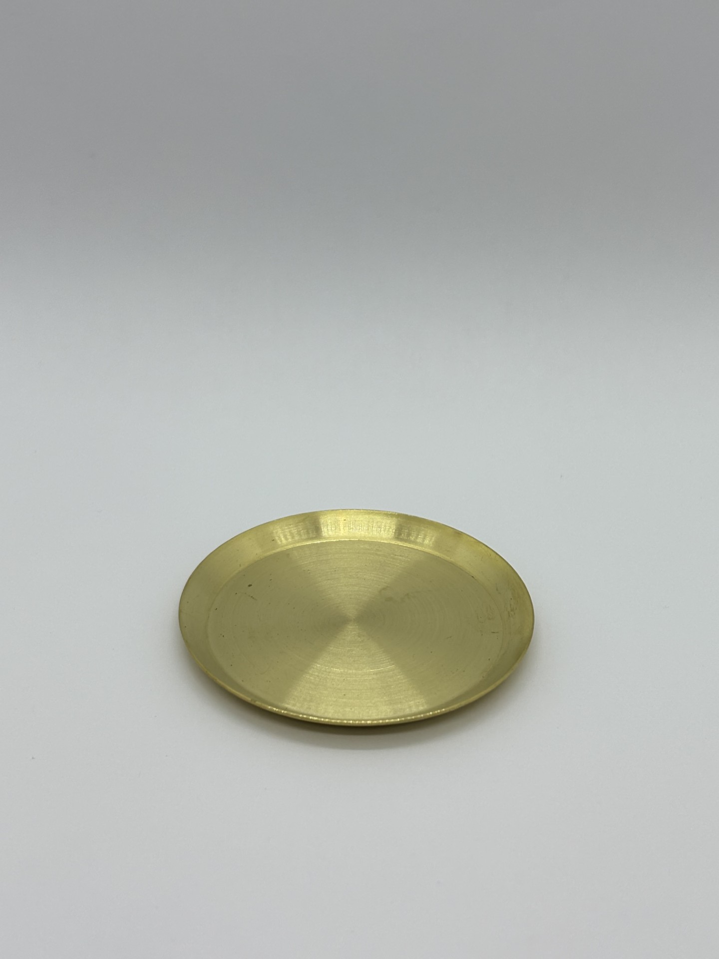 12196 江戸下町工房 和(nagomi) 真鍮小皿 Brass