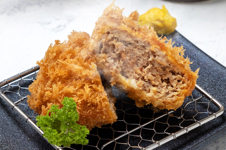 【お徳用・期間限定】山形県産豚　生メンチカツ（９０ｇ×５個）