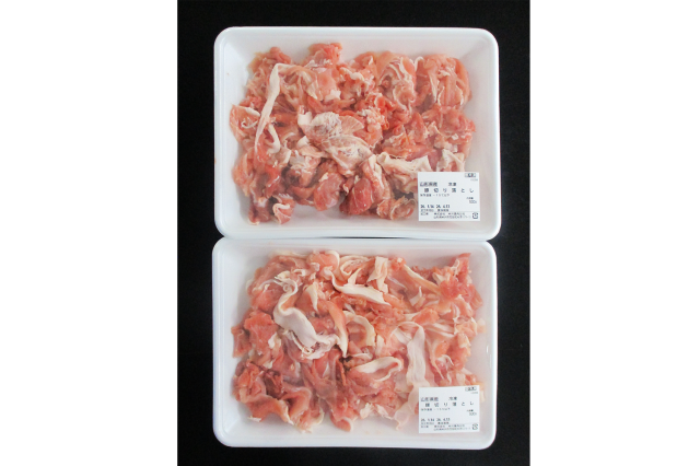【初売セール】山形県産　豚切り落とし　１０００ｇ（５００ｇ×２）