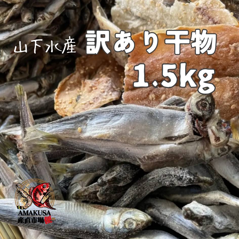 訳あり 山下水産 干物詰め合わせ 1.5kg