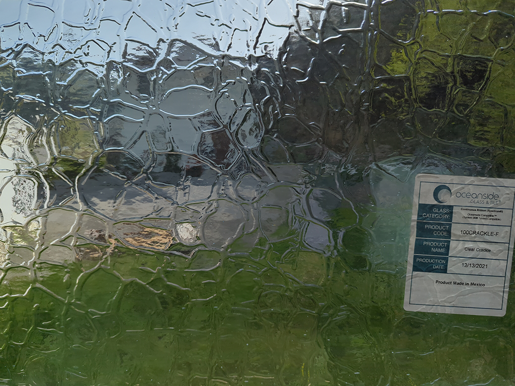 OGTスペクトラム　100CRACKLE-Fクリア　膨張係数96(COE96)　